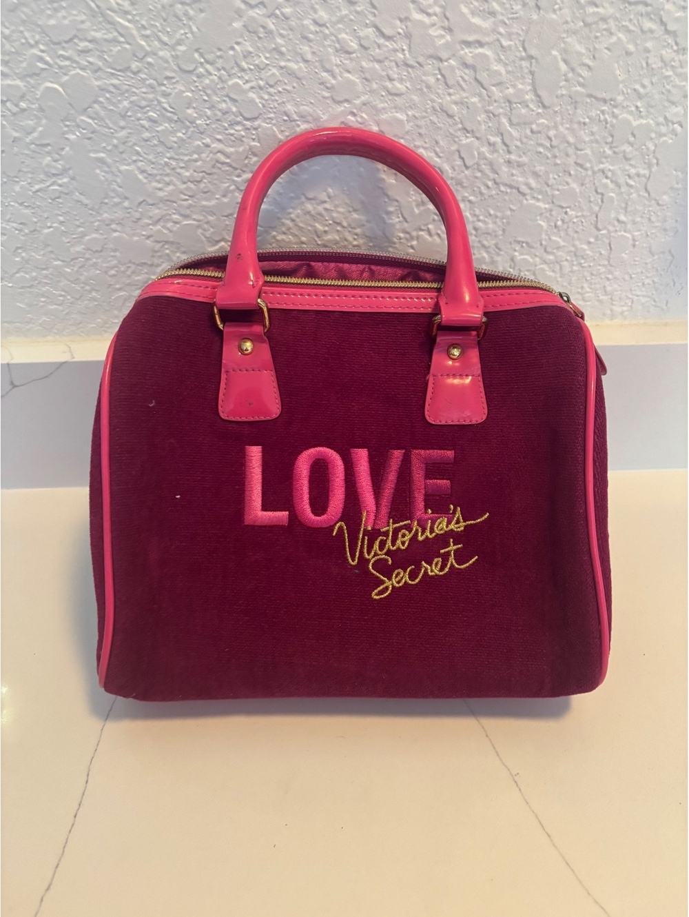 Vintage Victoria's Secret Love Pink Handbag